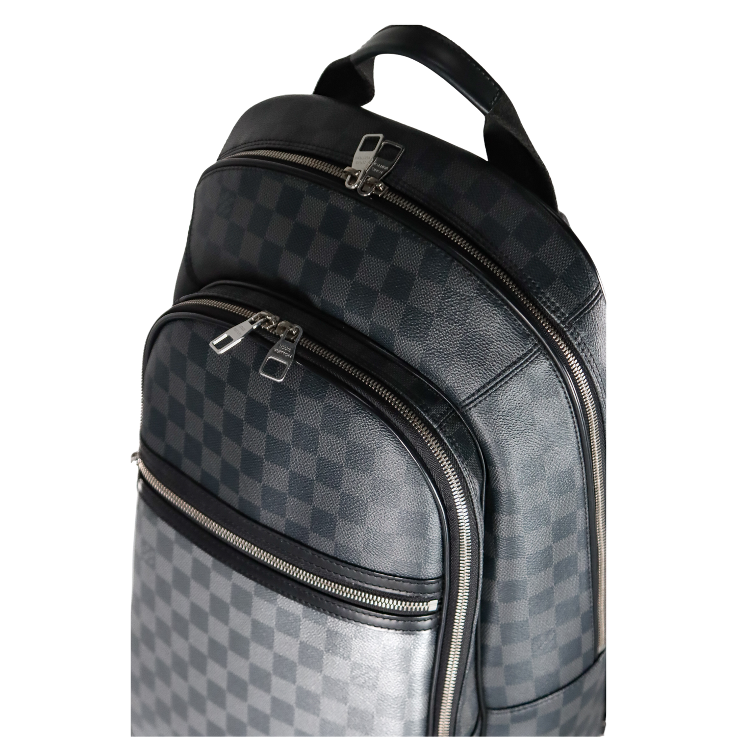 louis vuitton backpack black and white Louis Vuitton